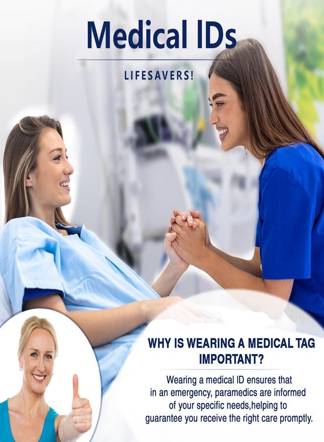 Divoti EpiPen Inside Bag Tag 1.25" with Quick Clip | Pre-Engraved, Dual-Sided & Bold Lettering - Stainless Steel & Heavy-Duty Construction - Medical Alert ID Tag for Emergency - Image 3