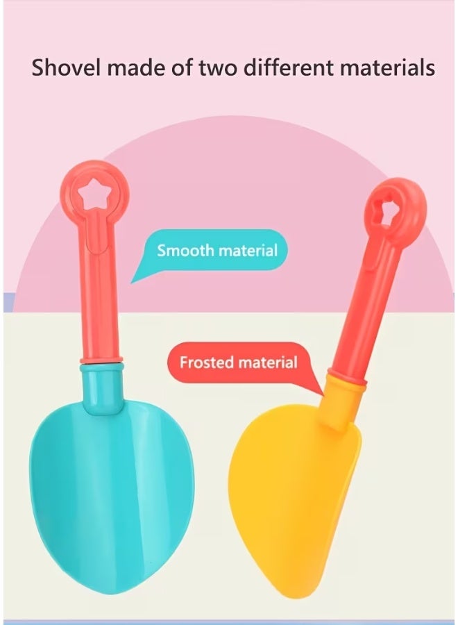 DAT Beach Toy Set for Kids | Bucket + Watering Can + Shovels & Molds | Smooth No-Burr Edges | Multicolor | Sand & Water Play for Beach, Pool & Backyard - Image 4