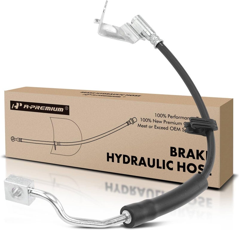 A-Premium Front Driver Brake Hydraulic Hose for Ford and Lincoln - Image 1