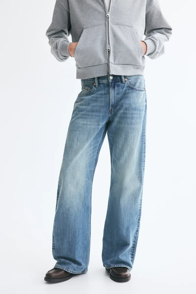 H&M  Relaxed Bootcut Jeans for Men | Best Price UAE