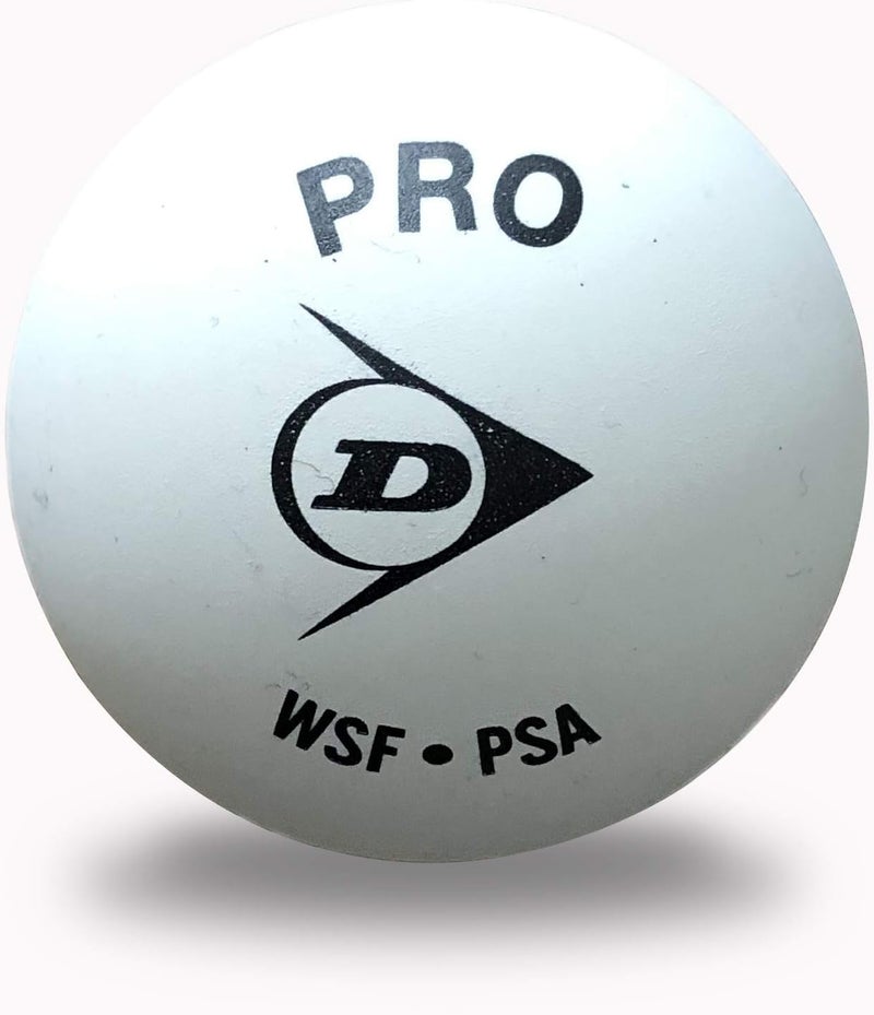 Dunlop Sports Revelation Pro Glass Court Squash Ball, White, 12-Ball Box - Image 2