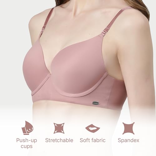 Enamor F114 Air Brush Push-Up Bra for Women- Medium Coverage, Padded and Wired - Image 4