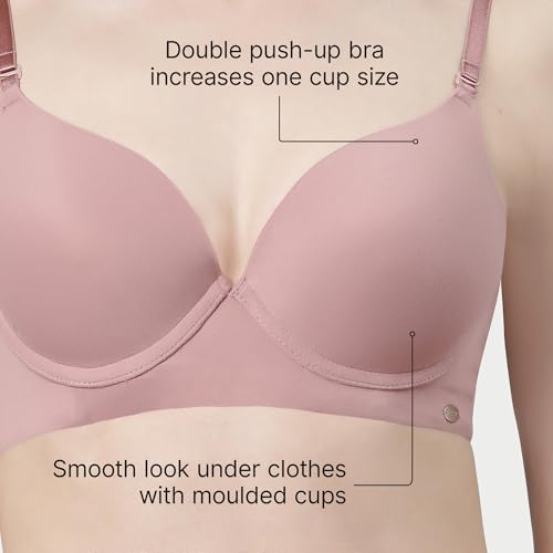 Enamor F114 Air Brush Push-Up Bra for Women- Medium Coverage, Padded and Wired - Image 5