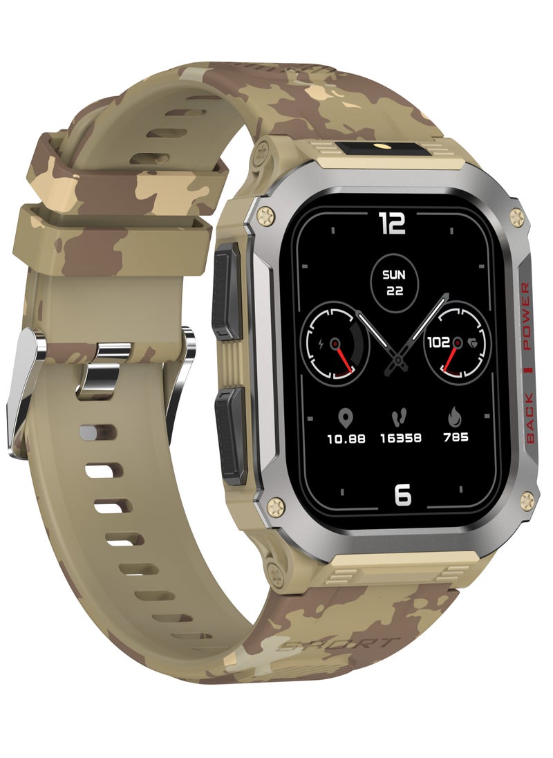 Hezire Hezire Hwatch Commando Smartwatch Desert camo  - Image 3