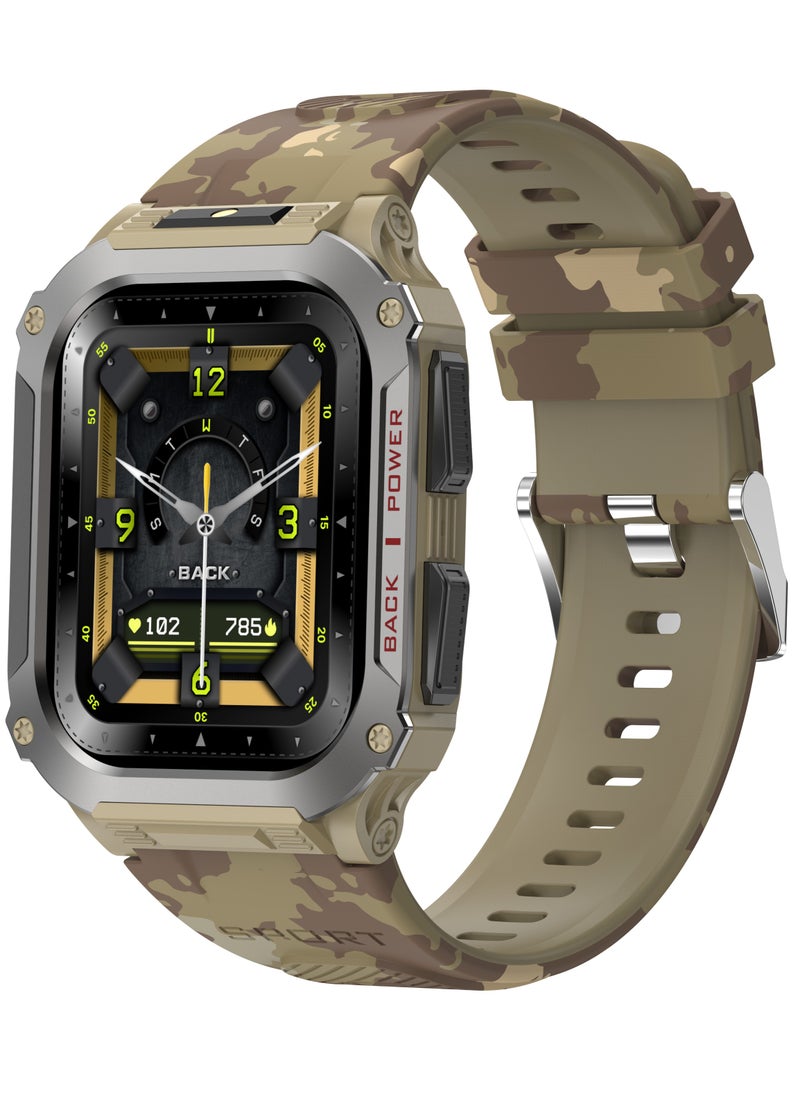 Hezire Hezire Hwatch Commando Smartwatch Desert camo  - Image 1