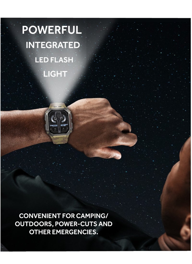 Hezire Hezire Hwatch Commando Smartwatch Desert camo  - Image 4