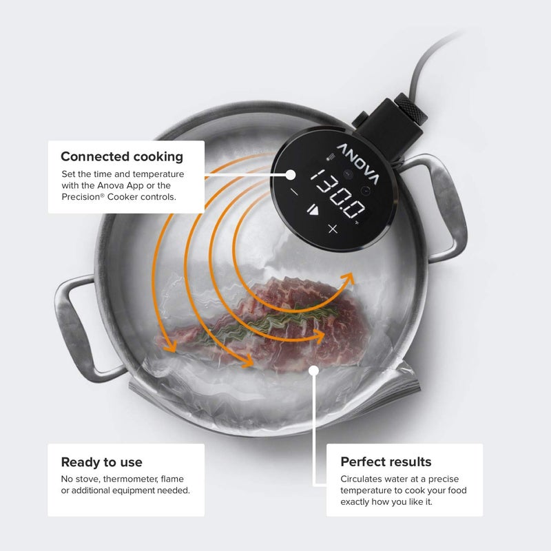 Anova Culinary Anova Culinary Sous Vide Precision Cooker 2.0 (WiFi), 1000 Watts  - Image 3