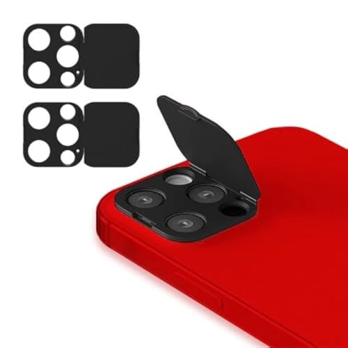 EYSOFT Phone Camera Lens Cover Compatible for iPhone 12 Pro, Camera Lens Protector to Protect Your Privacy and Security,Strong Adhesive,2 Pack - Image 2