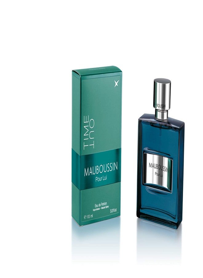 Mauboussin Pour Lui Time Out Cologne, 3.3 Ounce - Image 1