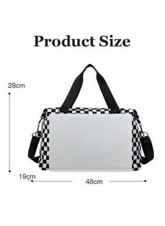 MIXDE Functional Sports Fitness Handbag with Dry and Wet Separation Large Capacity Design Business Trip and Boarding Short Distance Travel Bag  - Image 4