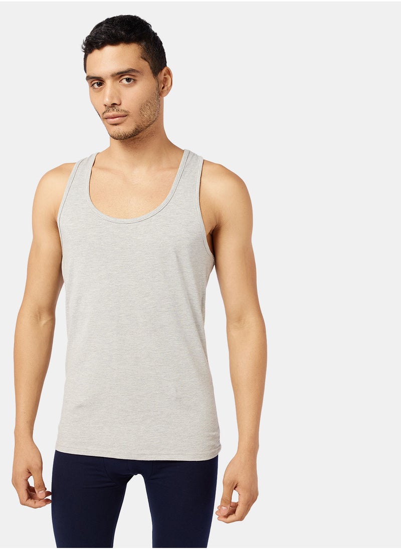 DICE Grey Lycra T-Shirt  - Image 1