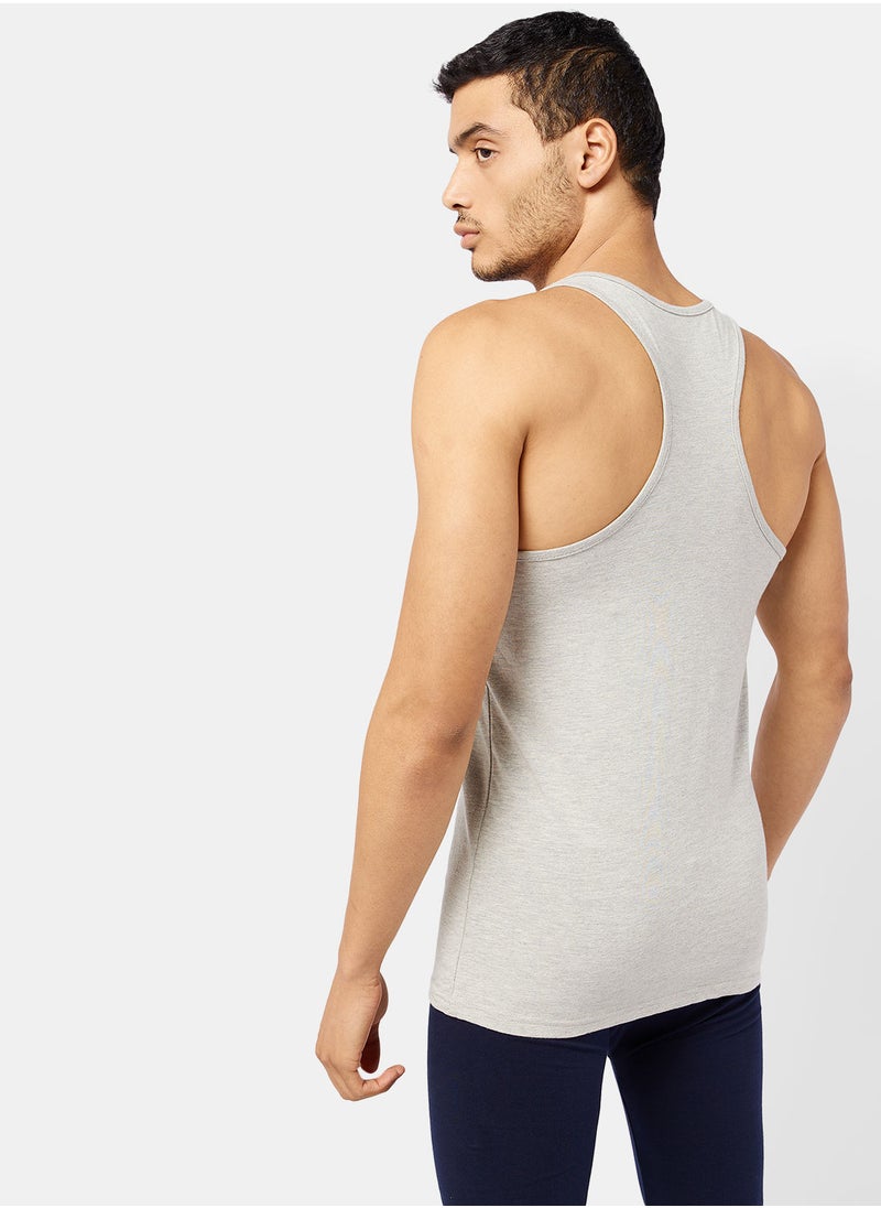 DICE Grey Lycra T-Shirt  - Image 2