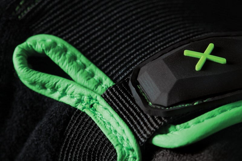 Ironclad EXO Motor Grip Glove, Work Gloves, Silicone-Infused Grip, (1 Pair), EXO2-MGG-03-M,Black & Green - Image 4