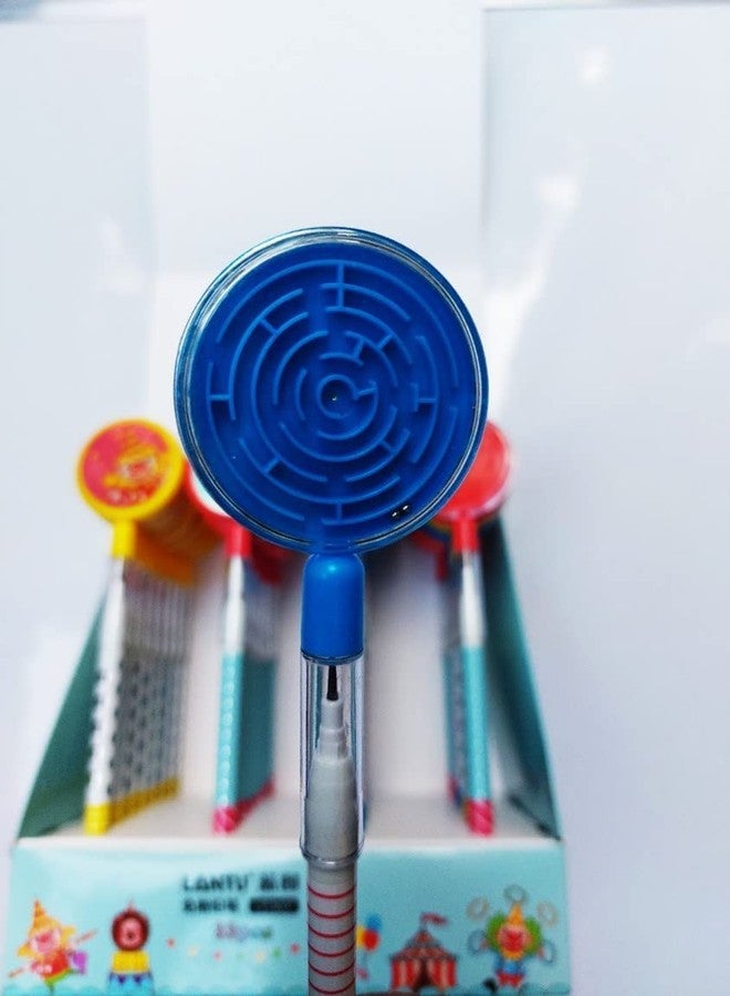 BREEPREE Fancy Push Pencil with Maze Puzzle Ball Game for Kids, School Stationery Birthday Return Gifts of All Age Group (20) - Image 5