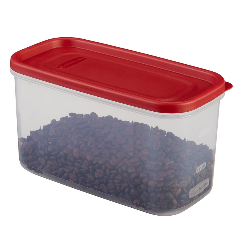 Rubbermaid Modular Food Storage Container, 10 Cup, Racer Red 1776471 - Image 1
