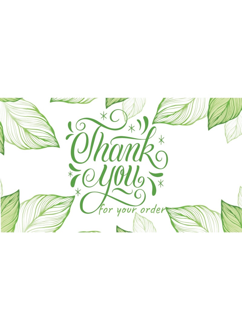 Luxury Thank You Cards Set – 100 Premium Cards – 5×9 cm – High-Quality Finish - Image 1