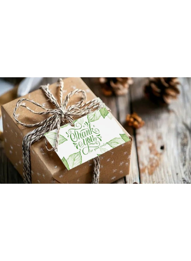 Luxury Thank You Cards Set – 100 Premium Cards – 5×9 cm – High-Quality Finish - Image 2