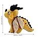 EASELR Wings of Fire Dragon Plush Toy Rainwing Dragon Stuffed Animals Pterosaur Plush Flying Dragon Pillow Plushies Gifts for Fans Kids Boys Girls hivewing - Image 4