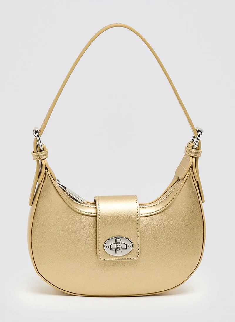 بي سي بي جي BCBG Womens BCBG61253 Shoulder Bags, Gold