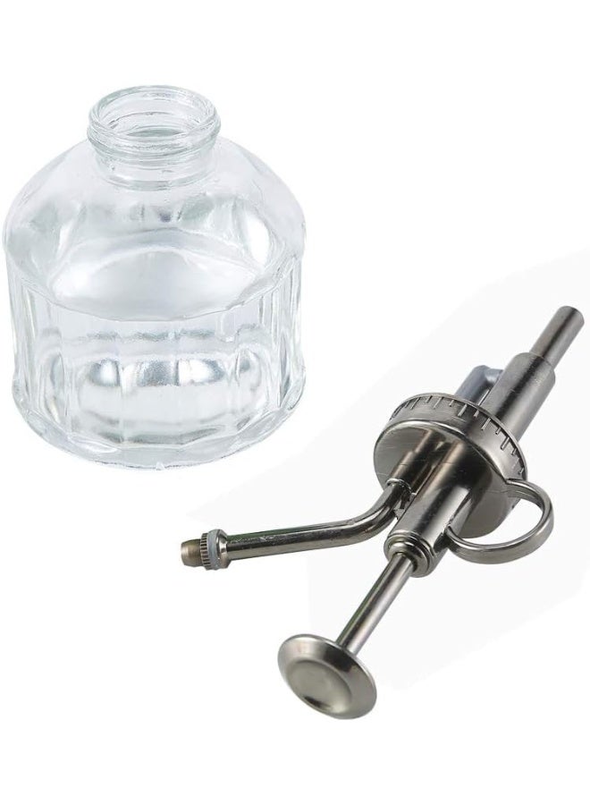 بخاخ زجاجي للنباتات – تصميم كلاسيكي مع مضخة علوية للرش، مناسب للنباتات الداخلية والخارجية (شفاف) - Image 4