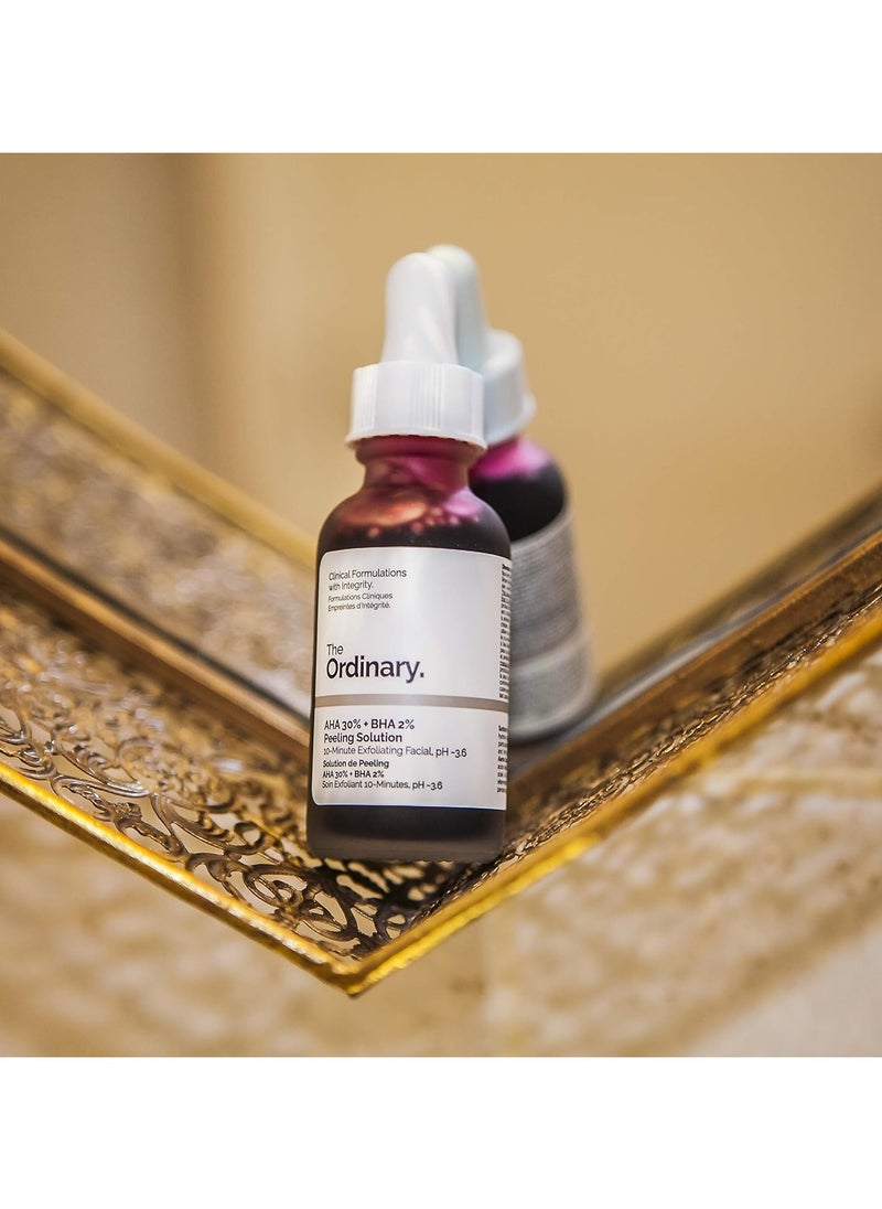 THE ODINARY - The Ordinary Niacinamide 10% + Zinc 1% (30ml) & AHA 30% + BHA 2% Peeling Solution, 30ml - Image 1