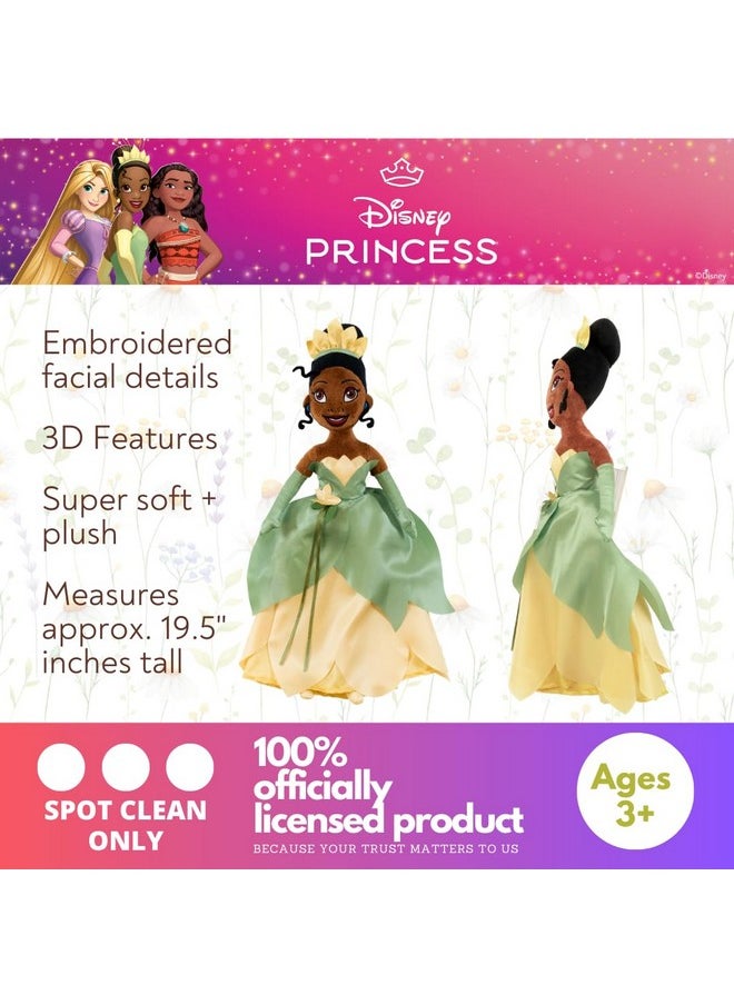 Franco - Disney Princess Tiana The Princess & The Frog Bedding Super Soft Plush Cuddle Pillow Buddy, (Officially Licensed Product) - Image 1
