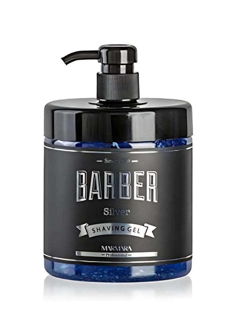 barber marmara Marmara Barber Shaving Gel - Silver 1000ml - Image 2