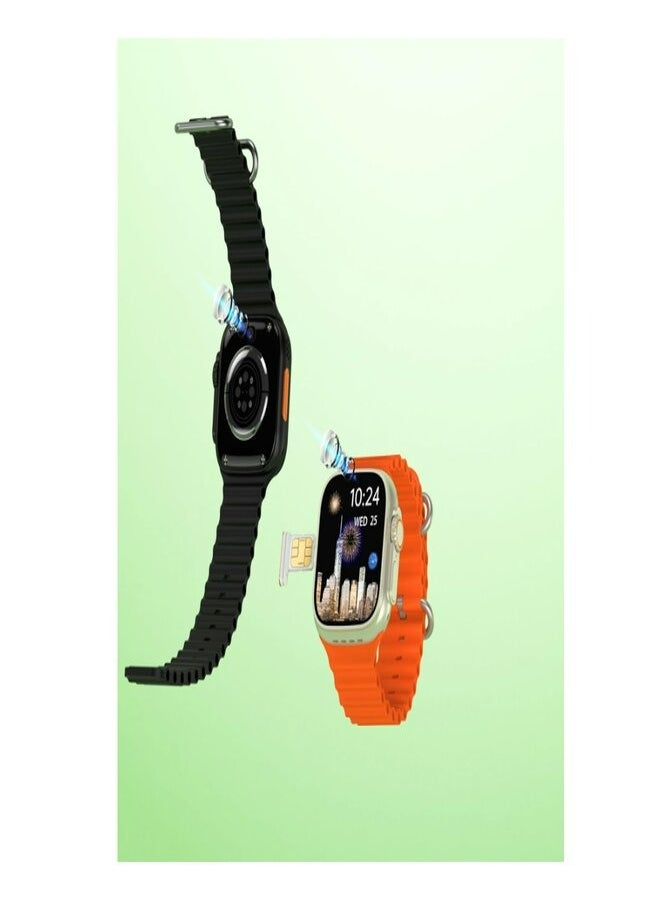 modio - ST10 Dual Camera 4G Android Smart Watch HD 2.2 inch Display With Sim Full Touch Screen 4Gb Ram 64Gb3 Set Strap and Wireless Charger - Image 1