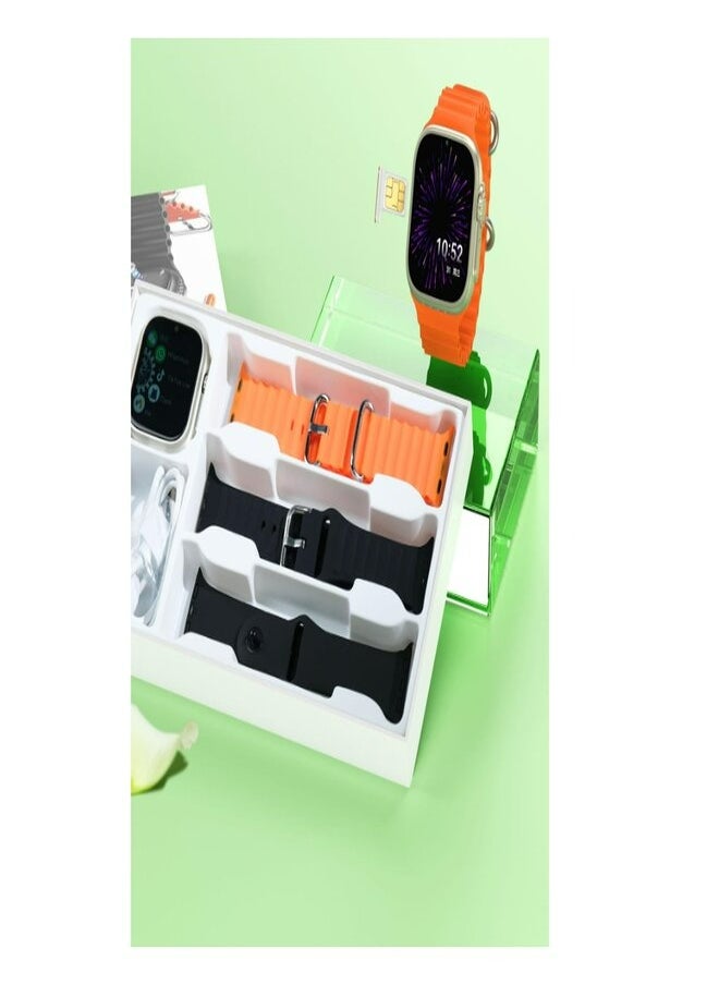 modio - ST10 Dual Camera 4G Android Smart Watch HD 2.2 inch Display With Sim Full Touch Screen 4Gb Ram 64Gb3 Set Strap and Wireless Charger - Image 1
