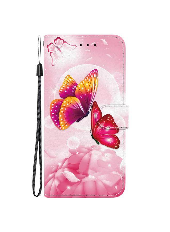 S-TOP Case For iPhone 14 Crystal Texture Colored Drawing Leather Phone Case - Image 2