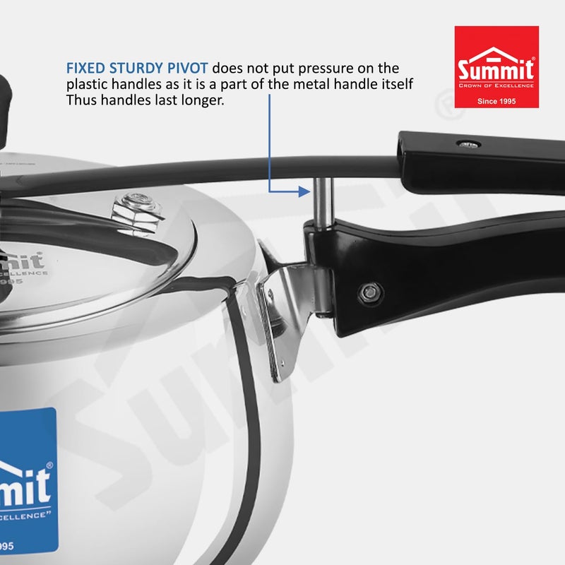 SUMMIT طباخ ضغط ستانلس ستيل إندوكشن إليت 5 لتر من سُمِت إنرليد - Image 5