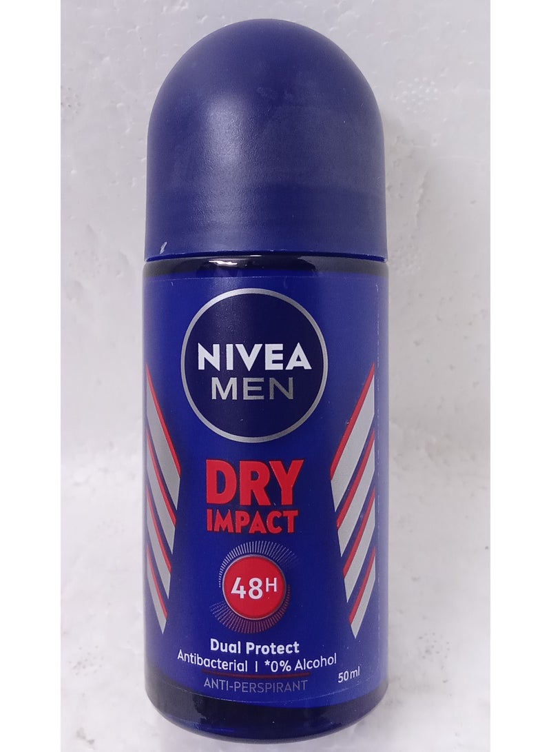 Nivea Men Dry Impact Roll On Deodorant 50ml
