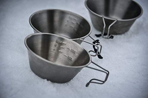 Snow Peak’s Titanium Sierra Cup, E-104, Japanese Titanium, Lifetime Product Guarantee, Lightweight, Compact for Camping or Backpacking - Image 5