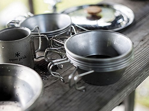 Snow Peak’s Titanium Sierra Cup, E-104, Japanese Titanium, Lifetime Product Guarantee, Lightweight, Compact for Camping or Backpacking - Image 4