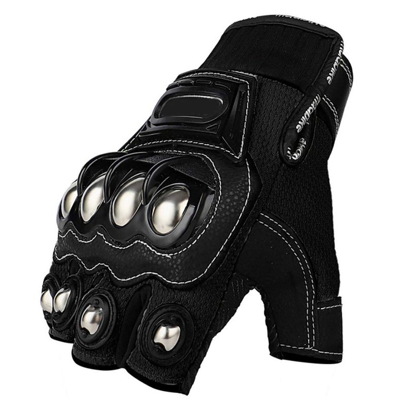 Oubaiya Steel Outdoor Knuckle Motorcycle Motorbike Powersports Safety Gloves (X-Large, Touch Screen) - Image 5