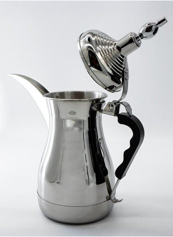 Arabic coffee and tea maker with a power of 1600 watts and a capacity of 1 liter