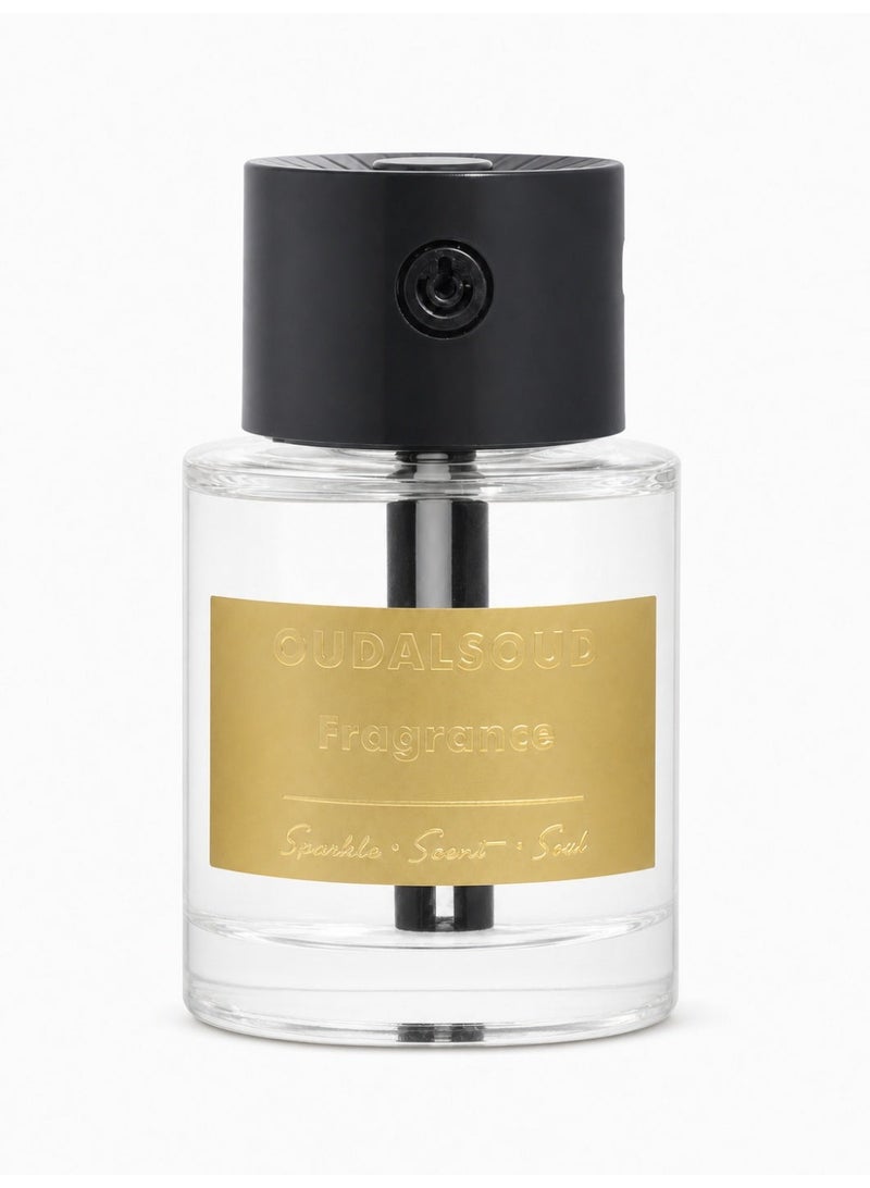 OUDALSOUD USB Mini Aroma Diffuser And150ml Sandalwood Scented Large-capacity Car Air Freshener Set，with Star Projector，with Adjustable Fragrance Modes，Zero Alcohol And No Additives in Freshener, For Children and Pregnant Women，Use in Cars, Rooms, Home Offices, and Bedrooms. - Image 2