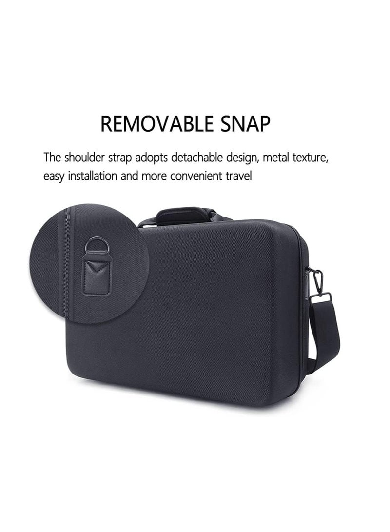 Storage Bag for PS5, Game Bonsole Box, Portable Handbag, Double Layer, Large capacity (black) - Image 4