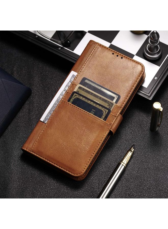 S-TOP Case For Samsung Galaxy S24 Ultra 5G Simple 6-Card Wallet Leather Phone Case - Image 2