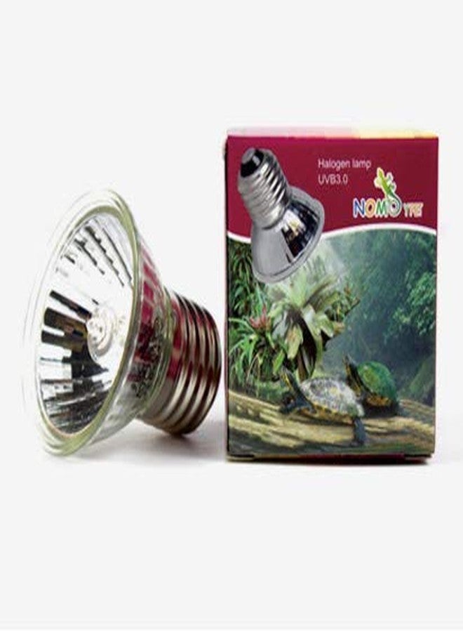 NomoyPet مصباح NomoyPet للزواحف والسلاحف الصغيرة UVA UVB 3.0 ND-10 (25 واط) - Image 1