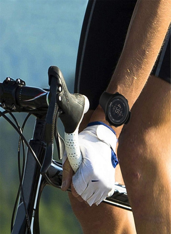 Picowe Watch Band Strap, All Black Replacement Strap Compatible with Suunto Ambit 1/2/2S/2R/3 Sport/3 Run/3 Peak (Without Screws) - Image 5