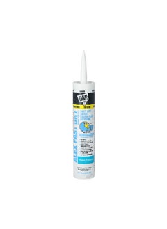 Dap Alex Fast Dry Latex Caulk Plus Silicone Sealant White 300 ml 18425  - Image 1