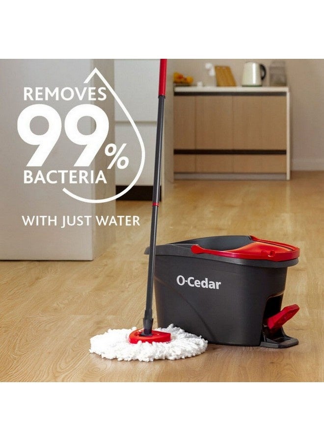 أو سيدر نظام ممسحة دائرية سهلة الاستخدام مع دلو رمادي وأحمر 30.35 × 49.9 × 30.7 سم 148473 - Image 2