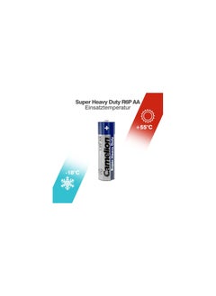 Camelion Camelion 10200406 R6 AA Mignon Super Heavy Duty Battery (Pack of 4)  - Image 1