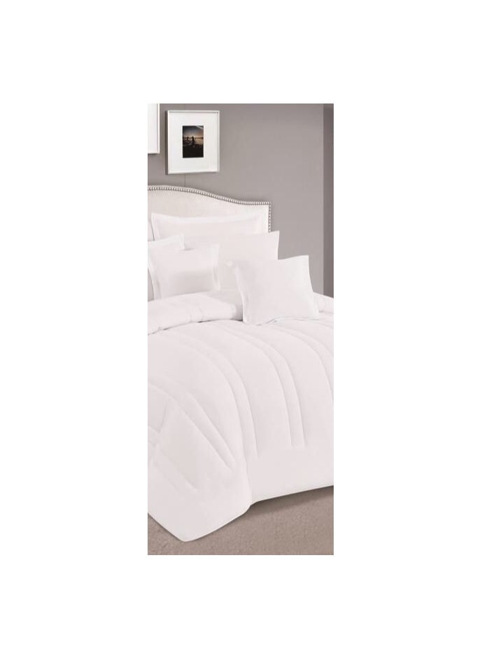 MARK Double summer hotel bedspread with double sides, made of microfiber, size 240*260 cm  - Image 3