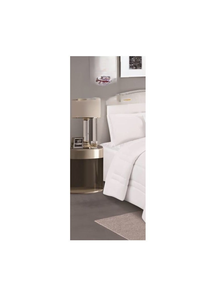 MARK Double summer hotel bedspread with double sides, made of microfiber, size 240*260 cm  - Image 4
