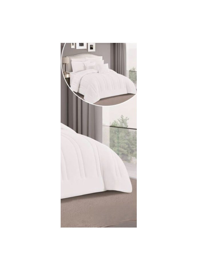 MARK Double summer hotel bedspread with double sides, made of microfiber, size 240*260 cm  - Image 2