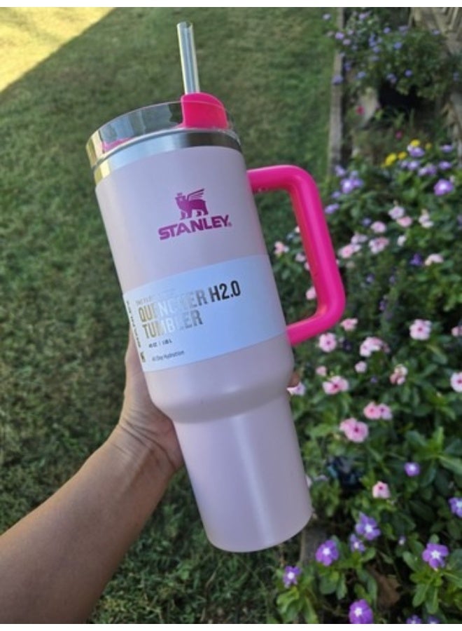 Stanly Stanley Quencher H2.0 FlowState Stainless Steel Vacuum Insulated Tumbler with Lid and Straw for Water, Iced Tea or Coffee, Smoothie and More, 40 oz - Image 3