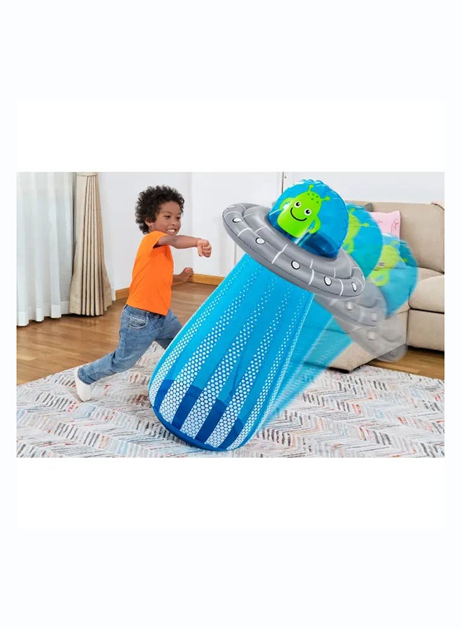 Bestway, Φ24" x H47"/Φ61cm x H1. UFO Blaster Bop Bag Sprinkler Inflatable Outdoor Water Play Toy for Kids and Families, Durable Premium Quality Material, Easy Inflate and Deflate Design, Pool Beach Garden Summer Fun Activity, 19m - Image 4
