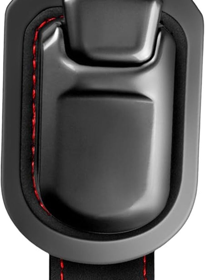 Black Car Sun Visor Glasses Case Sunglass Clamp for Travelers Commuters - Image 4